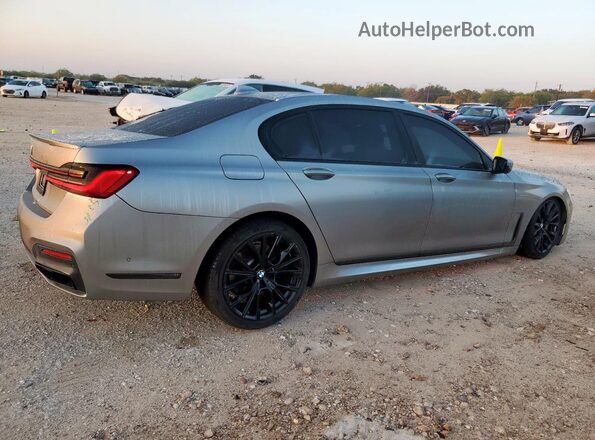 WBA7T2C06MCF00133 2021 BMW 7 SERIES Gray Trasero derecho