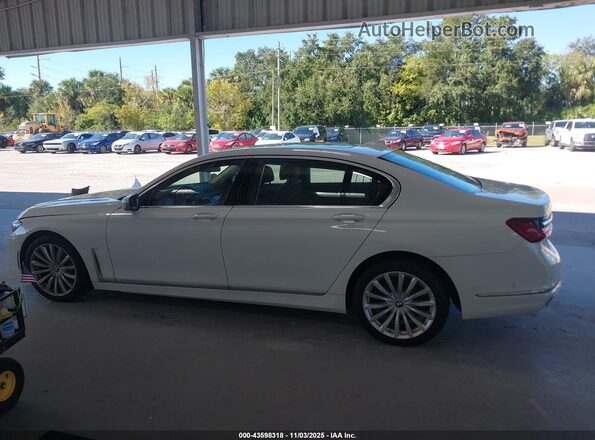 WBA7T2C08NCH51382 2022 BMW 7 SERIES Белый Панорамный вид салона 360°