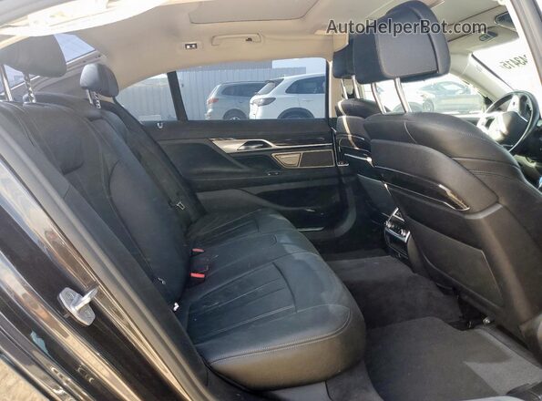 WBA7T2C0XMCF20207 2021 BMW 7 SERIES Черный Вид задних сидений