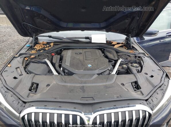 WBA7T4C00LGF97347 2020 BMW 7 SERIES Blue უკანა ხედი