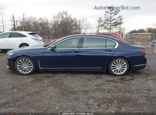 WBA7T4C00LGF97347 2020 BMW 7 SERIES Blue სალონის 360-გრადუსიანი ხედი