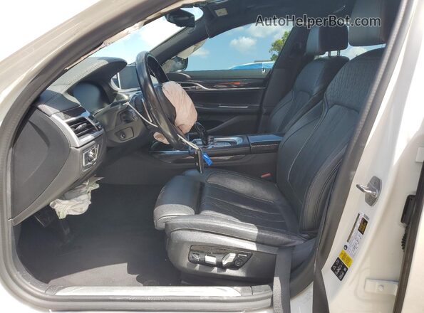 WBA7T4C02LGF97382 2020 BMW 7 SERIES White Սալոնի դիմացի տեսք