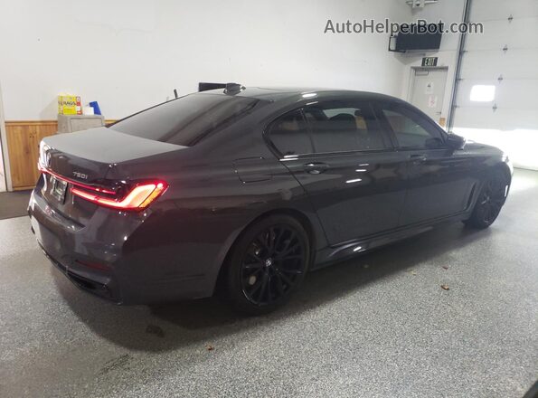 WBA7U2C00NCK70133 2022 BMW 7 SERIES Gray Tył prawy