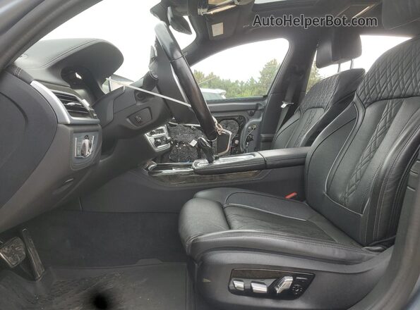 WBA7U2C01NCK70139 2022 BMW 7 SERIES Silver Vista interior delantera