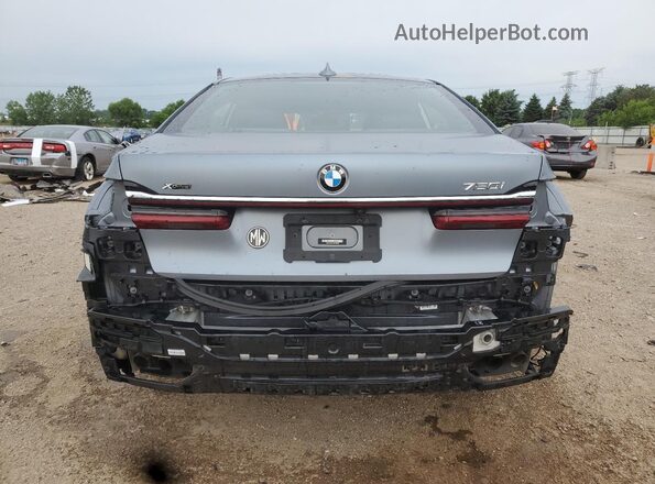 WBA7U2C01NCK70139 2022 BMW 7 SERIES Silver Vista trasera