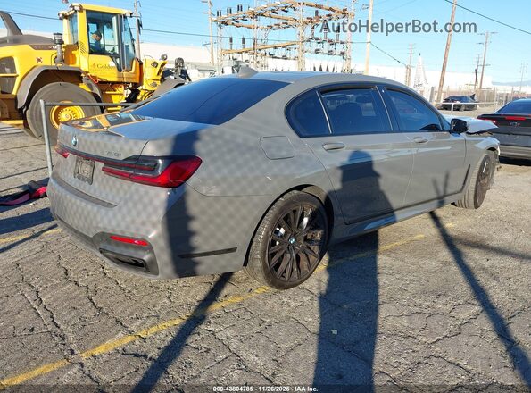 WBA7U2C05NCH54835 2022 BMW 7 SERIES Gray უკანა მარჯვენა