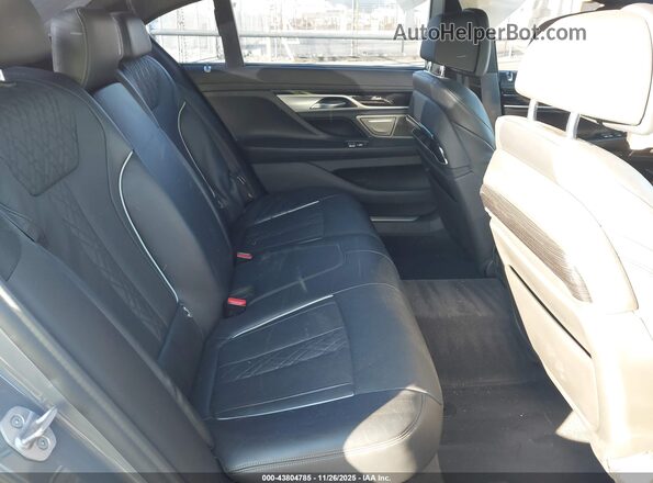 WBA7U2C05NCH54835 2022 BMW 7 SERIES Gray VIN კოდის სტიკერის ხედი