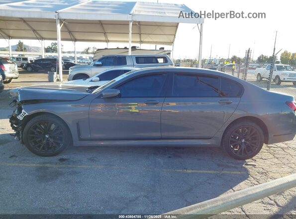 WBA7U2C05NCH54835 2022 BMW 7 SERIES Gray სალონის 360-გრადუსიანი ხედი