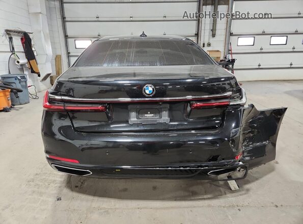 WBA7U2C09LCD72434 2020 BMW 7 SERIES Black Rear view