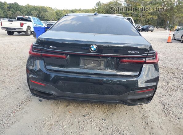 WBA7U2C0XLGJ59238 2020 BMW 7 SERIES Black Widok z tyłu