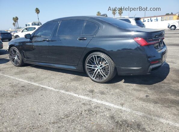 WBA7U2C0XMCF54192 2021 BMW 7 SERIES Black უკანა მარცხენა