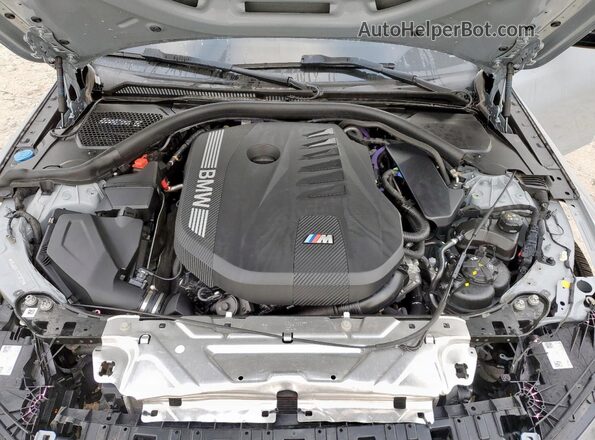 WBA83DA08SCT35778 2025 BMW M4 Серый Вид задней части салона