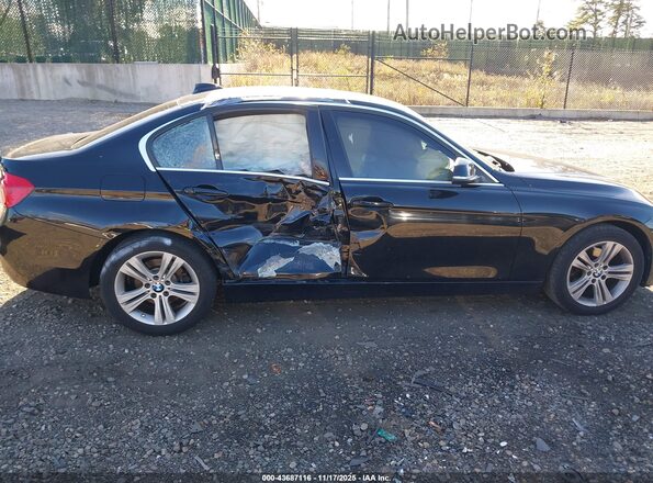 WBA8D9C59JA614234 2018 BMW 3 SERIES Black Vista interior trasera