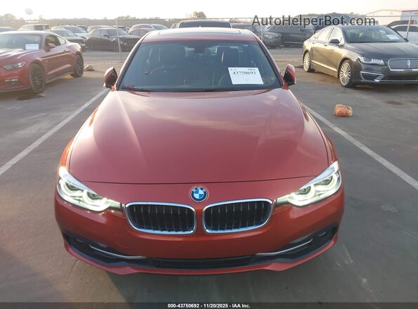 WBA8F1C53JAE93313 2018 BMW 7 SERIES Orange Սարքավորումների վահանակի տեսք