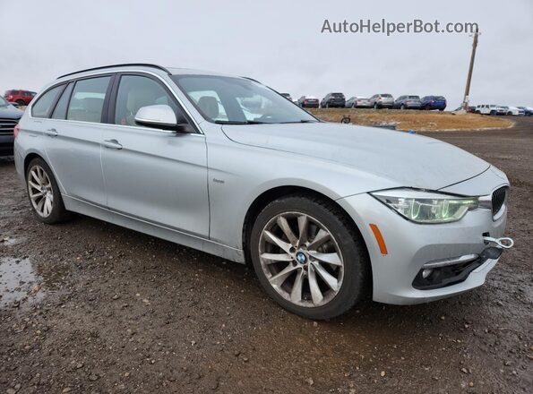 WBA8G5C55GK442934 2016 BMW 3 SERIES Silver Przód prawy