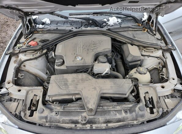 WBA8G5C55GK442934 2016 BMW 3 SERIES Silver Widok wnętrza z tyłu