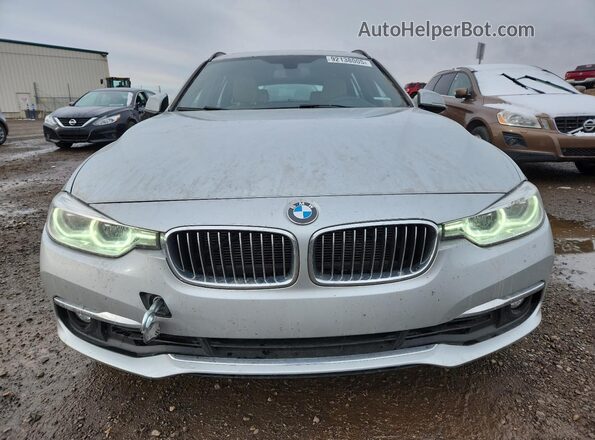 WBA8G5C55GK442934 2016 BMW 3 SERIES Silver Widok z przodu