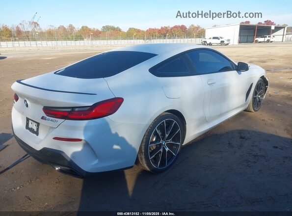 WBAAE4C05RCR08896 2024 BMW 8 SERIES White Trasero derecho