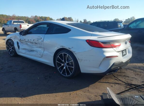 WBAAE4C05RCR08896 2024 BMW 8 SERIES White Trasero izquierdo