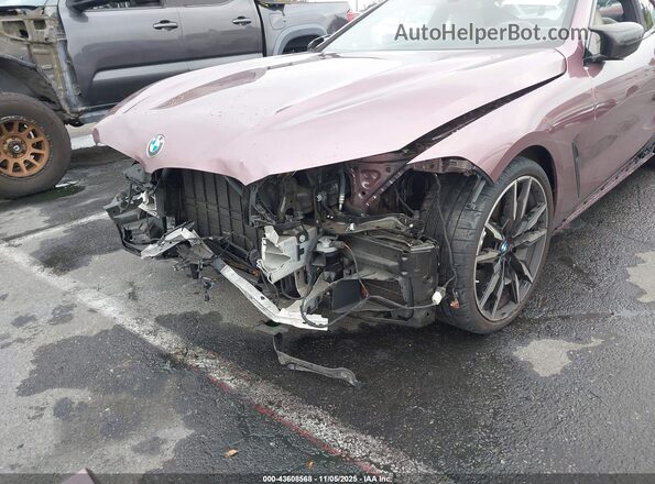 WBABC4C03PCK50261 2023 BMW M8 Purple წინა ხედი