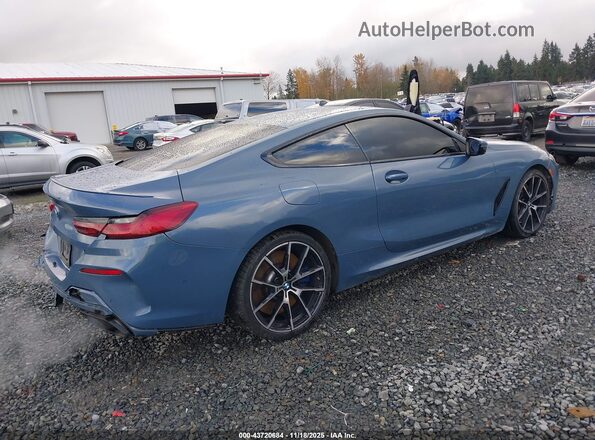 WBABC4C52KBU95952 2019 BMW M8 Blue Rear right