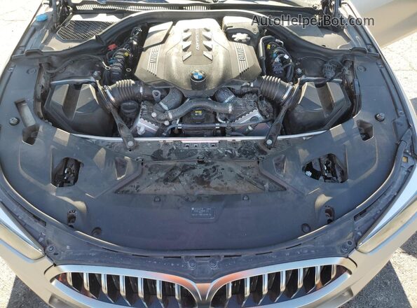 WBABC4C52KBU96440 2019 BMW M8 Gold Вид задньої частини салону