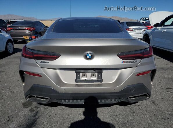 WBABC4C52KBU96440 2019 BMW M8 Gold Вид ззаду