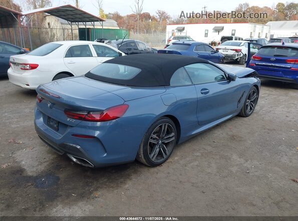 WBADZ2C01NCH89957 2022 BMW 8 SERIES Light Blue უკანა მარჯვენა