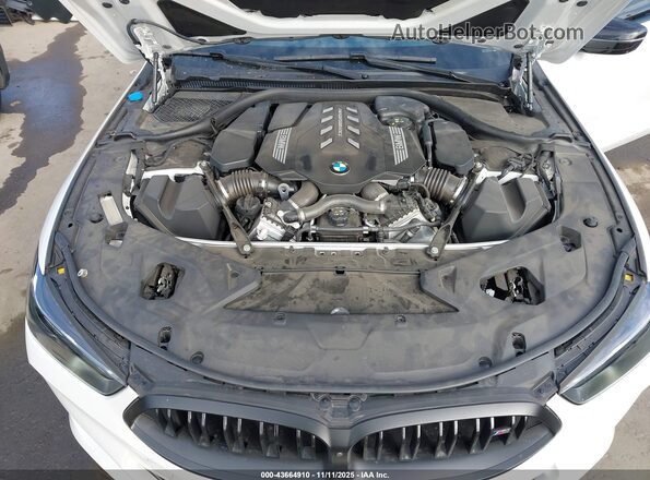 WBAFY4C03RCR19019 2024 BMW M8 Белый Вид сзади