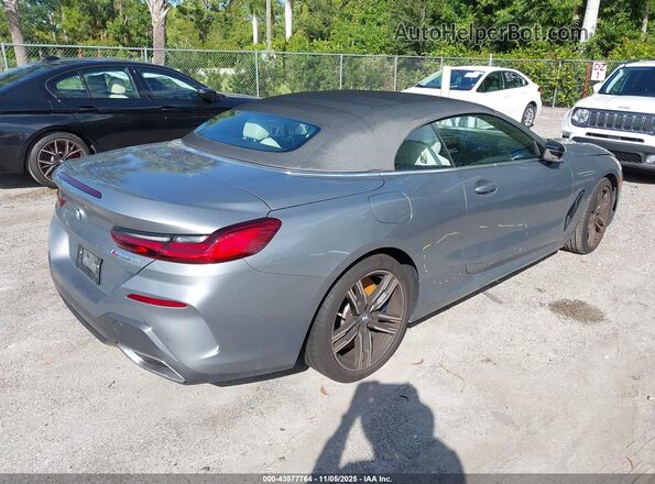 WBAFY4C03SCU16855 2025 BMW M8 Gray Հետևի աջ