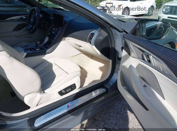 WBAFY4C03SCU16855 2025 BMW M8 Gray Սալոնի դիմացի տեսք