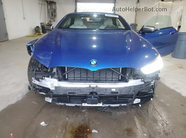WBAFY4C53KBX29387 2019 BMW M8 Синий Вид спереди