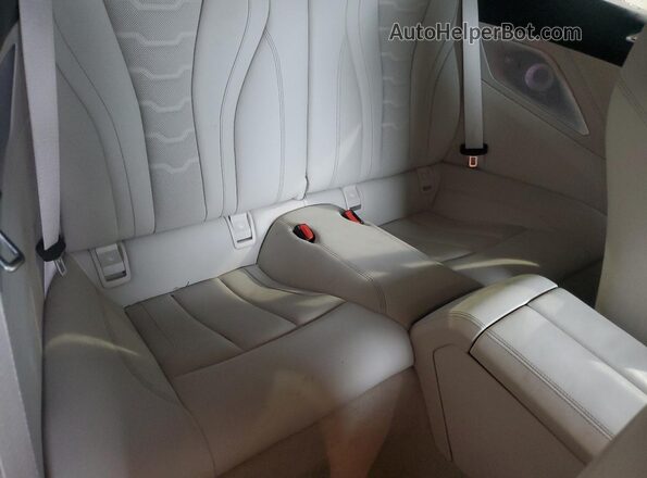 WBAFY4C53KBX29387 2019 BMW M8 Синий Вид задних сидений
