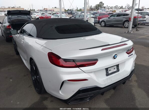 WBAFY4C54KBX39751 2019 BMW M8 White Задня ліва чверть