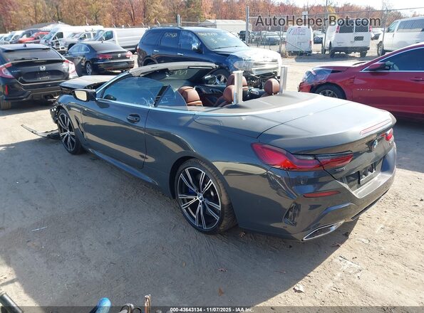 WBAFY4C55KBX29391 2019 BMW M8 Gray Задня ліва чверть