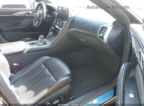 WBAGV2C01RCR84632 2024 BMW 8 SERIES Black Front interior view