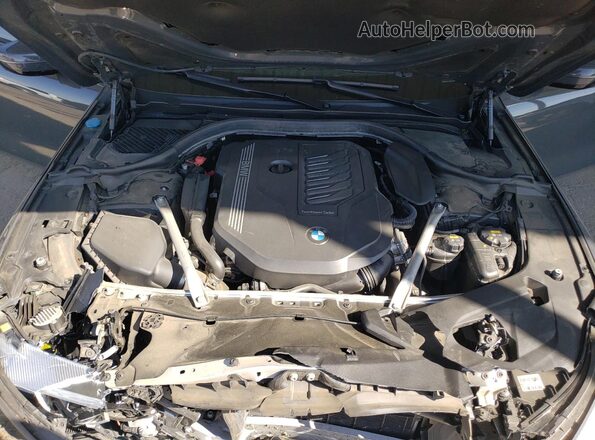 WBAGV2C02LCD29745 2020 BMW 8 SERIES Gray Вид задньої частини салону