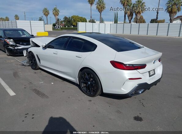 WBAGV2C02LCD46867 2020 BMW 8 SERIES White Հետևի ձախ