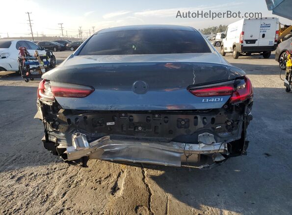 WBAGV2C04NCJ85650 2022 BMW 8 SERIES Blue Widok z tyłu