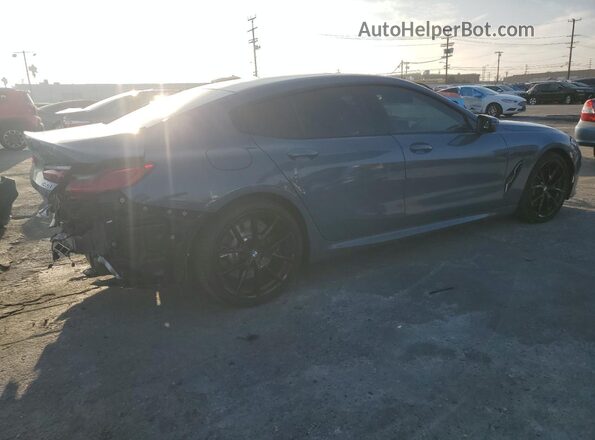 WBAGV2C04NCJ85650 2022 BMW 8 SERIES Blue Tył prawy