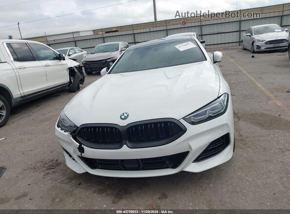 WBAGV2C09RCN12341 2024 BMW 8 SERIES White ხელსაწყოთა პანელის ხედი