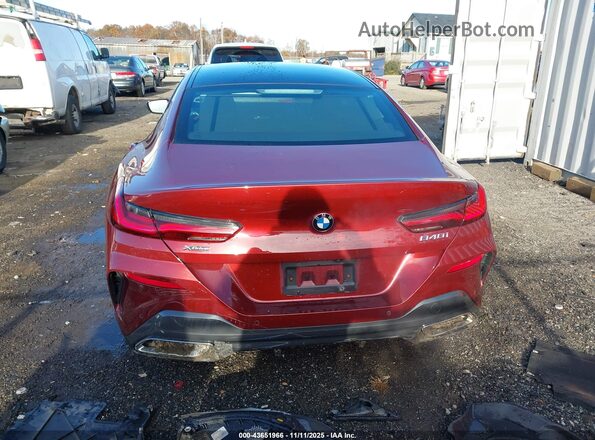 WBAGV4C03MCG09641 2021 BMW 8 SERIES Maroon 