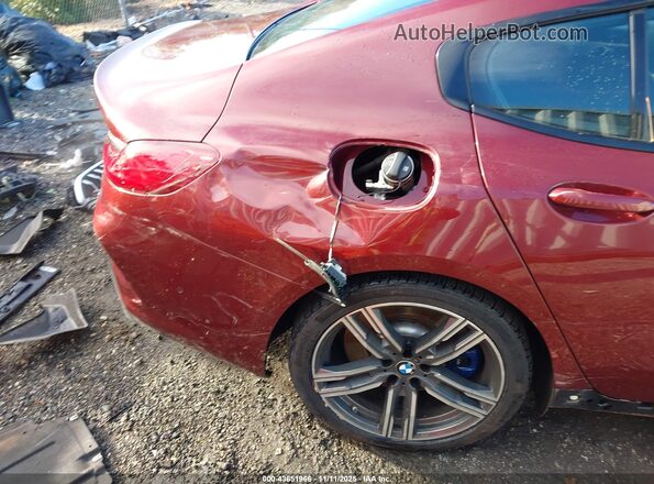 WBAGV4C03MCG09641 2021 BMW 8 SERIES Maroon 