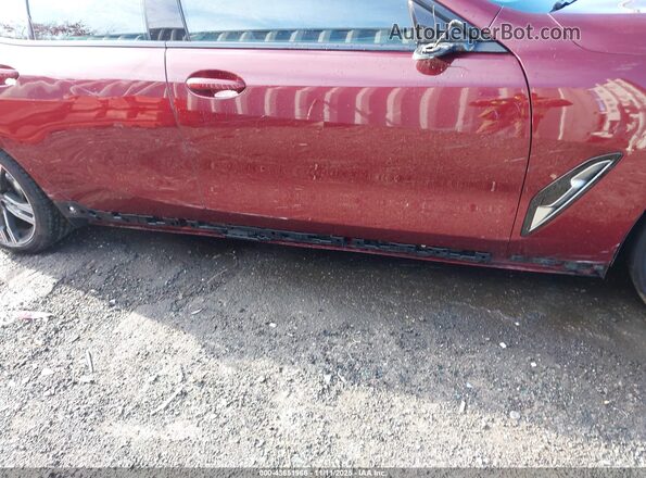 WBAGV4C03MCG09641 2021 BMW 8 SERIES Maroon 