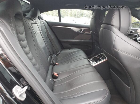 WBAGV4C07RCN68743 2024 BMW 8 SERIES Black Rear seats view