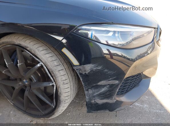 WBAGV8C01NCH91316 2022 BMW M8 Black Դիմացի տեսք