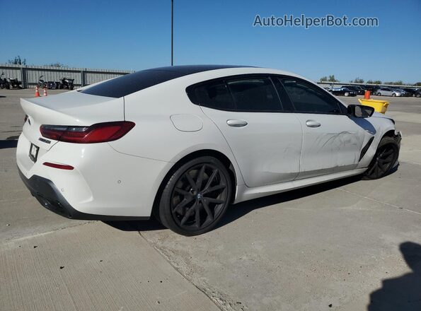 WBAGV8C07MCF01983 2021 BMW M8 White Rear right