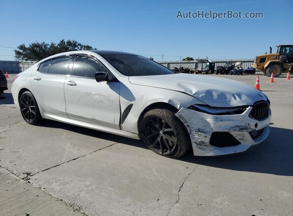 WBAGV8C07MCF01983 2021 BMW M8 White Front right