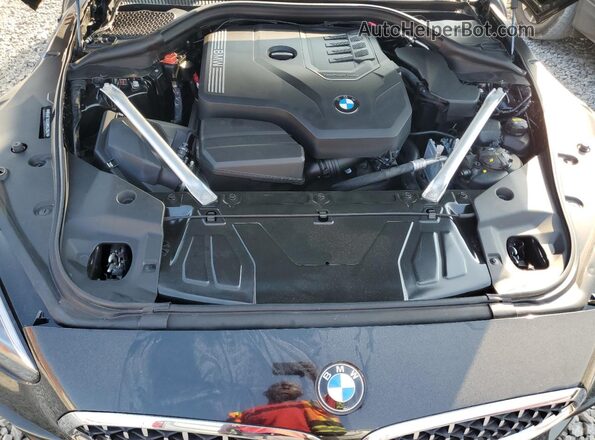 WBAHF3C04NWX42062 2022 BMW Z4 Black უკანა სალონის ხედი