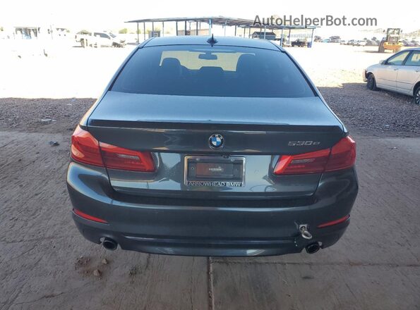 WBAJA9C03LCD86711 2020 BMW 5 SERIES Gray უკანა ხედი